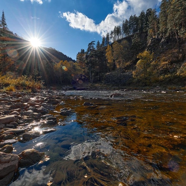 Деревня находится вблизи одноименной реки | Источник: Сергей Коршилов / Вконтакте
