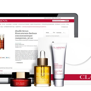 У Clarins появился официальный интернет-магазин