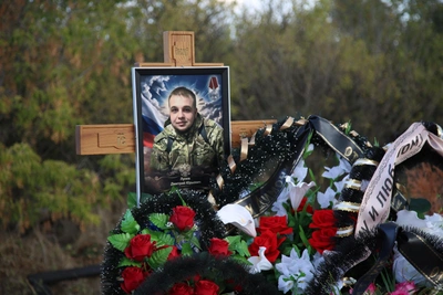 В Волгограде простились с бойцом «Шторма» Луневым