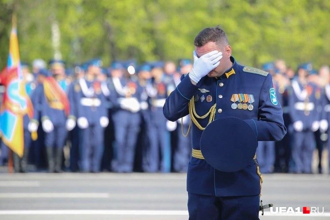 Один из участников парада | Источник: Тимур Шарипкулов