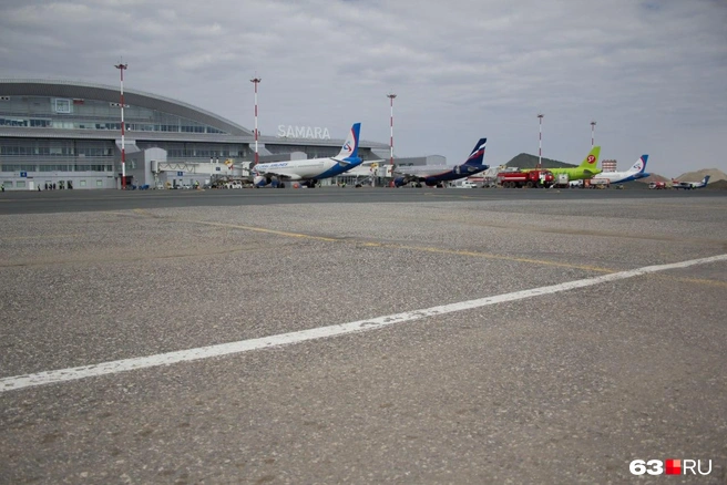 Крупные перевозчики вынуждены временно оставаться на земле | Источник: Роман Данилкин / 63.RU