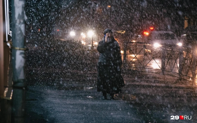 В регионе уже выпал первый снег | Источник: Иван Митюшев