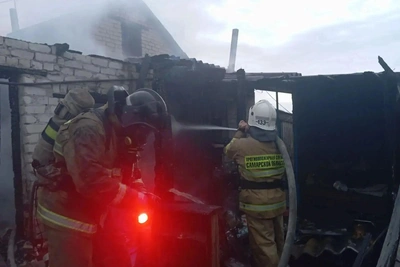В Самарской области при пожаре погиб мужчина