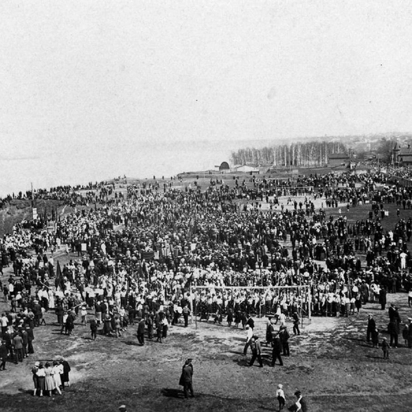 Парк «Дальняя круча» в 1920–1930-е годы | Источник: pastvu.com