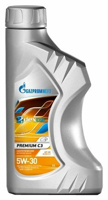 Синтетическое моторное масло «Газпромнефть» Premium C3 5W-30