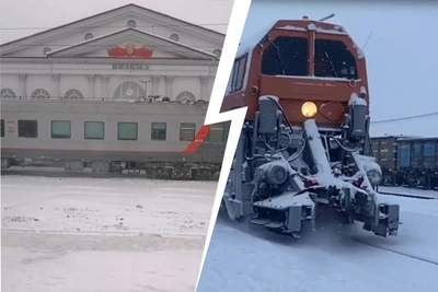 Снежный шторм «Френсис» вызвал задержки поездов