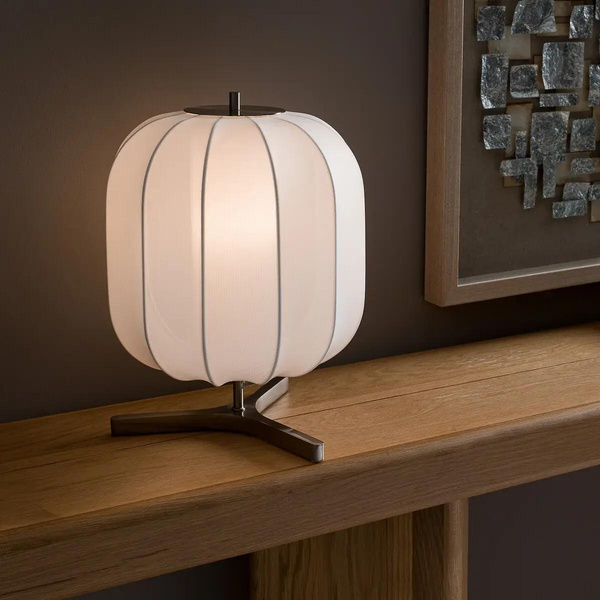 Лампа-фонарик с абажуром из трикотажа Sachi, AM.PM