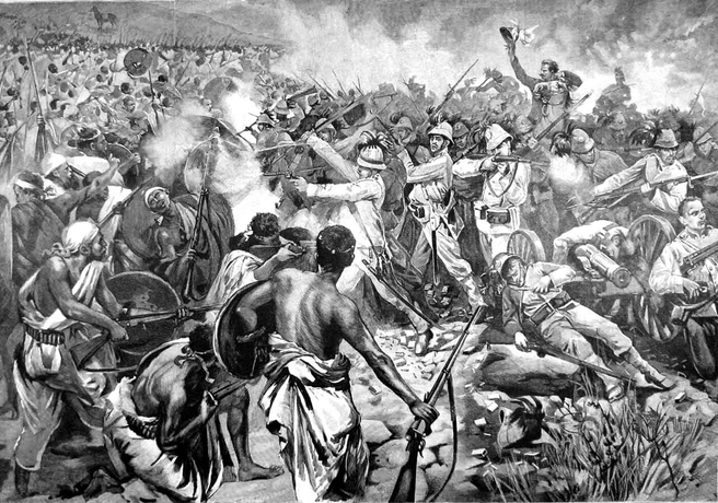 Битва при Адуа | Источник: The Graphic, from details supplied by survivors/Public domain