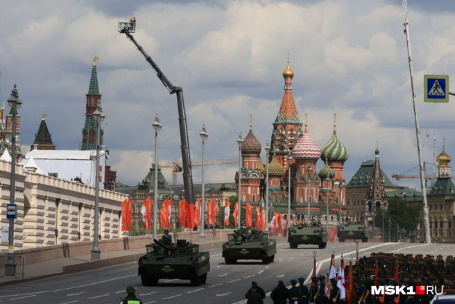 В День Победы в Москве пройдут дожди | Источник: Артем Устюжанин / MSK1.RU