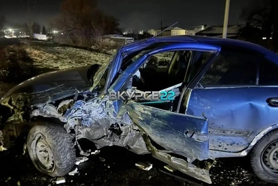 Лобовое ДТП в Топчихе: один пострадавший