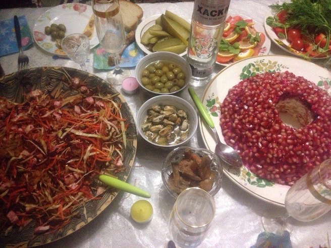 Стол Марины Коржавиной