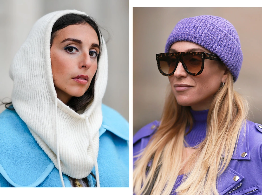 5 самых модных шапок на зиму 2022/23 — они всегда выглядят стильно | marieclaire.ru