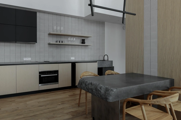 Кухня, Аran Cucine. Керамогранит 41zero42, Wow. Техника, Вулщ, DeLonghi, Korting. | Источник: Константин Ракчеев
