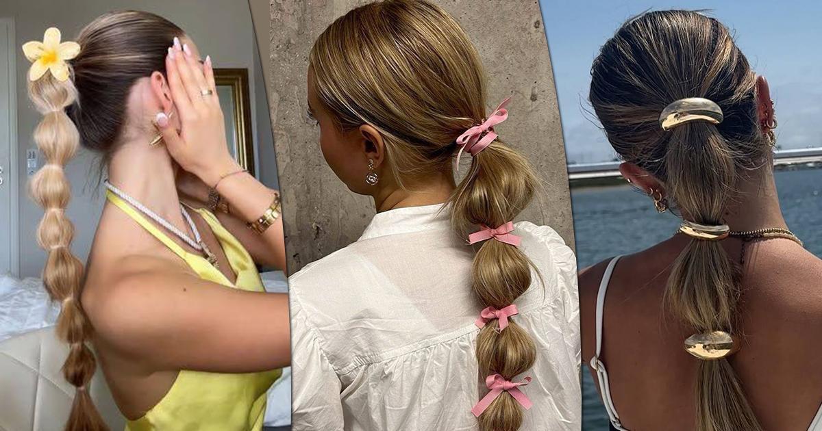Bubble Braids — самая простая (и модная) прическа этого лета