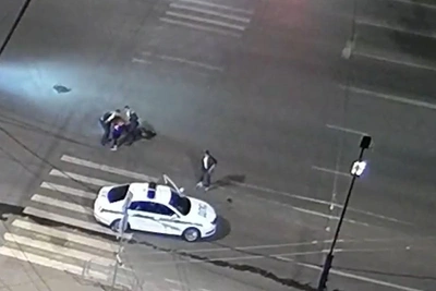 Задержание байкера на Северо-Западе Челябинска: видео погони