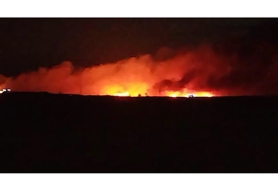 Пожар на свалке в Красной Башкирии ликвидирован
