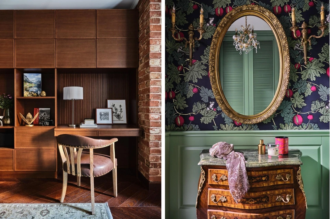 Интерьер недели: эклектичная квартира в Москве с интересными цветами и предметами | Источник: Евгений Кулибаба. Стиль: Людмила Кришталева