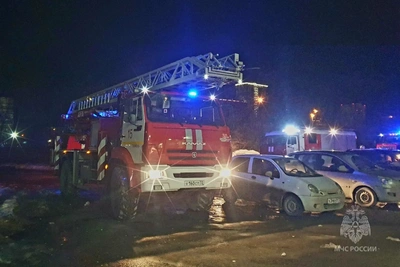 В Тюмени при ночном пожаре в доме погиб человек