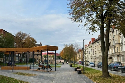 Черняховский сквер признан лучшей практикой благоустройства