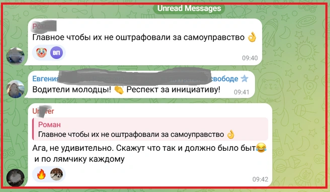 скриншот | Источник: ЧП Лазаревское / telegram