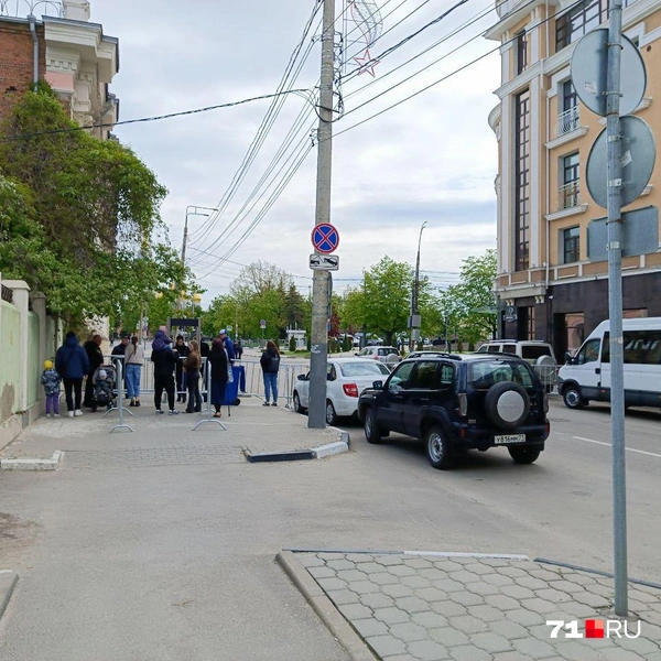Везде движение было перекрыто | Источник: Максим Улитов / 71.RU