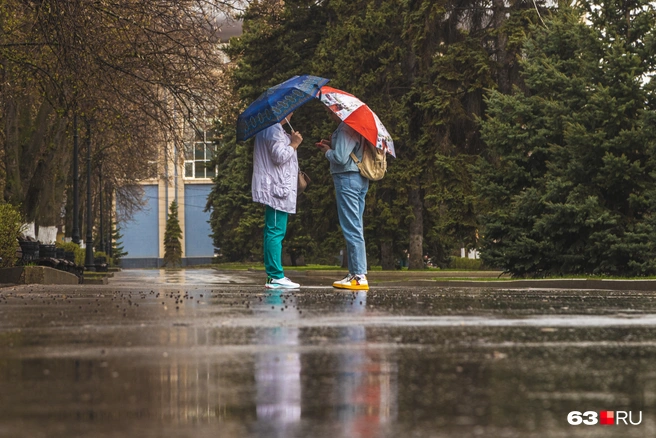 Непогода ожидается в конце рабочей недели | Источник: Роман Данилкин / 63.RU