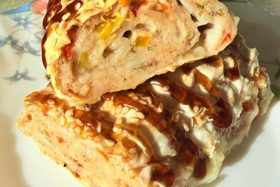 Рулеты из лаваша с мясом и овощами: простой рецепт