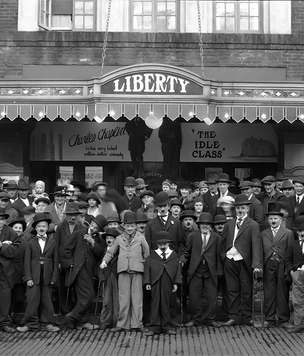 История одной фотографии: конкурс двойников Чарли Чаплина, 1921 год