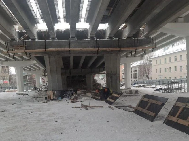 Строительные работы были начаты в 2021 году. | Источник: мэрия Екатеринбурга 