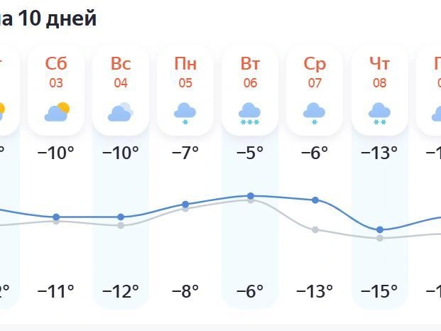 Обильный снегопад прогнозируется накануне праздника. | Источник: «Яндекс Погода»