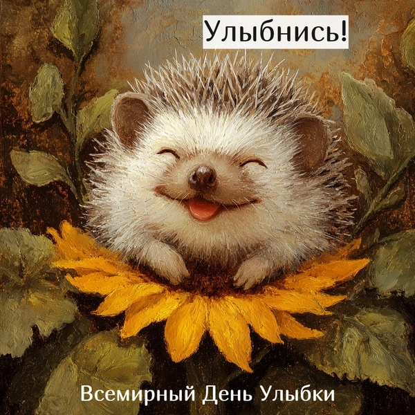 Открытки добра ко Дню улыбки: 15 поздравлений, чтобы поднять настроение друзьям и родным | Источник: the-Day/Midjourney