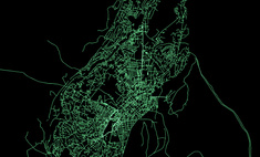 Сайт дня: преврати свой город в карту, на которой будут только дороги