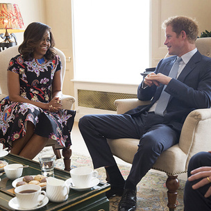 Принц Гарри встретился с Мишель Обамой