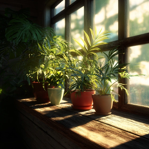 Тест: выберите новое растение на подоконник — и мы назовём 3 важных изменения, которые произойдут в вашем доме | Источник: Midjourney