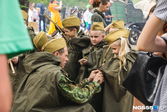 Большинство мероприятий пройдут в парке Победы | Источник: Елена Латыпова / NGS55.RU