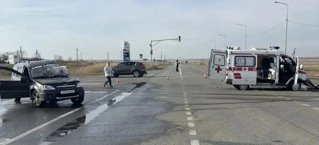 Автомобили столкнулись на перекрестке | Источник: «Прокуратура Омской области» / Max.ru