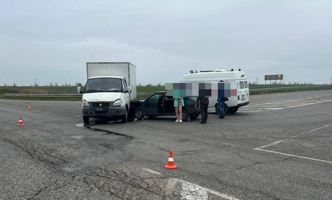 Пострадали два человека | Источник: Госавтоинспекция Ставропольского края