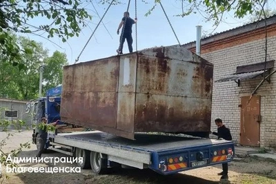 70 незаконных гаражей ликвидировали в Благовещенске