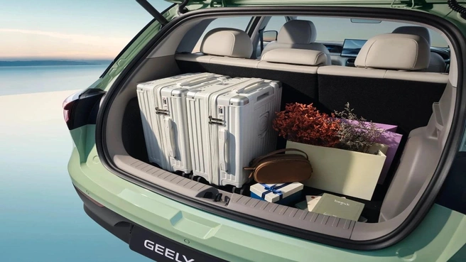 Объем заднего багажника — 375 литров | Источник: пресс-служба компании Geely