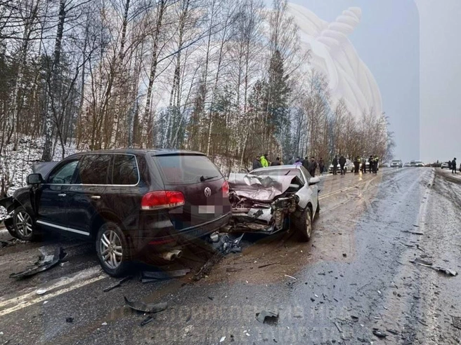 Сильнее всего пострадал Chevrolet | Источник: gibddtatarstan / T.me