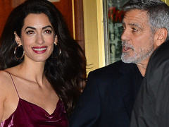 Джордж Клуни впервые за долгое время появился на публике с женой