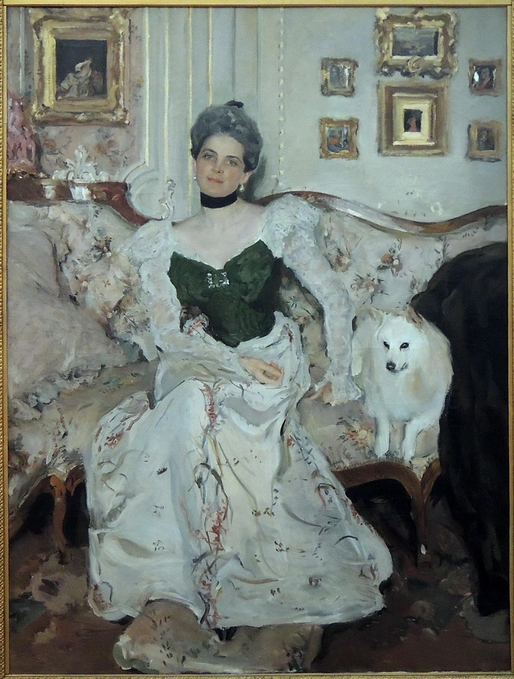 Валентин Серов. «Портрет Зинаиды Юсуповой», 1902. Холст, масло. Государственный Русский музей, Санкт-Петербург. | Источник: commons.wikimedia.org