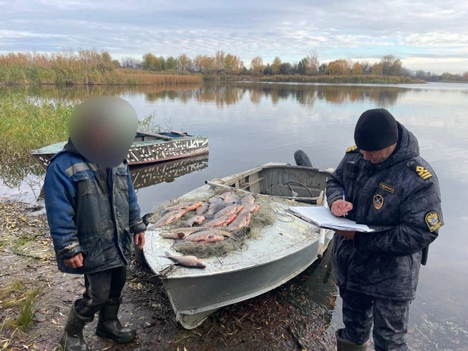 Очередной браконьер | Источник: t.me/samara_fish