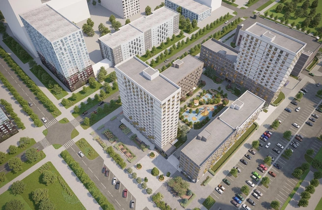 По зеленым аллеям и бульвару от ЖК «Отличие» можно за считаные минуты дойти до экопарка | Источник: «Характер»