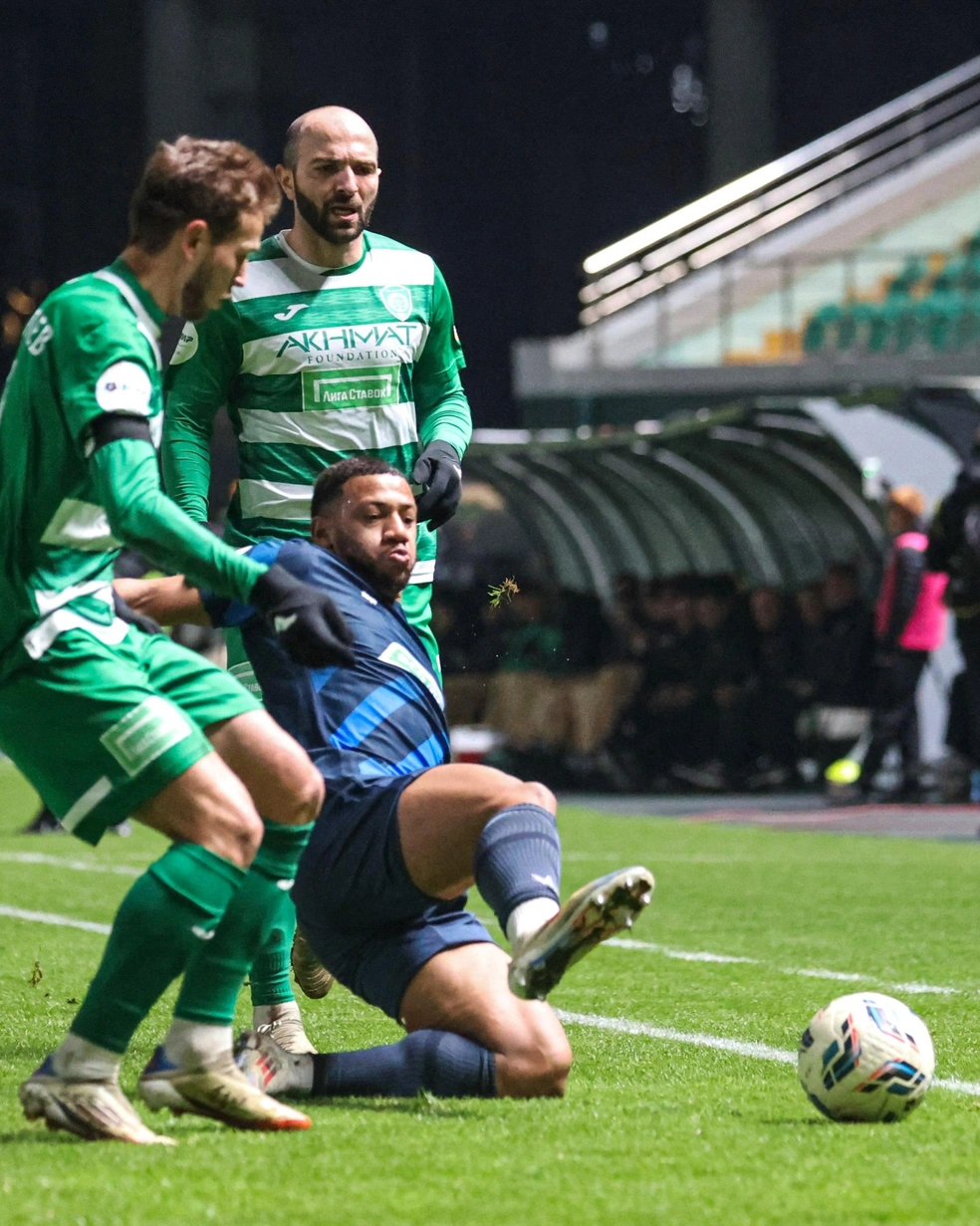 Итоговый счет матча — 1:0 в пользу «Ахмата» | Источник: ФК «Ахмат» / t.me