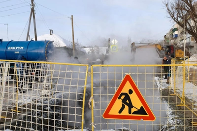 Kurgan water supply cut after accident on Raboche-Krestyanskaya