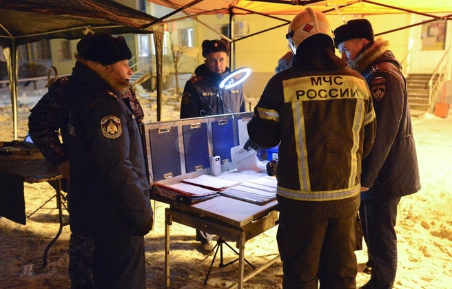 На месте происшествия организовали работу оперативного штаба | Источник: Тверская область. Официально / Telegram