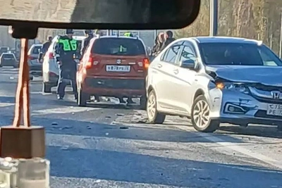 Тюмень 7 октября: гололед и пробки на объездной