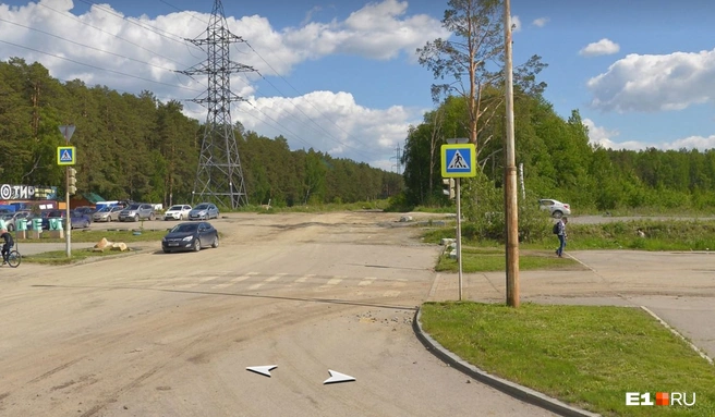 Возможное место конечной станции городской электрички в Академе | Источник: Яндекс.Карты