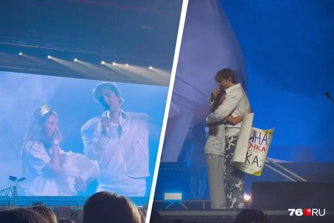 Школьница из Ярославля спела с Егором Кридом | Источник: Ксения Поправко